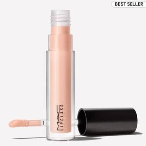 BN Mac Cosmetics Lipglass in “ C-Thru”.  Lipgloss. Lipstick.